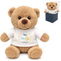 Uniqueful Personalised Cream Teddy Bear Youre A Star Design T-Shirt Thank You in Beige | Size: 1 Pack
