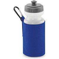 Quadra Water Bottle & Fabric Sleeve Holder in Royal