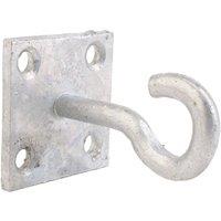 Perry Equestrian Chain Hook on Plate Pack of 2 in Silver