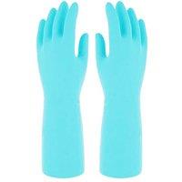 Marigold Bathroom Gloves in Blue | Size: Large