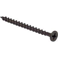 Picardy Phosphate Drywall Screws (Pack Of 1000) 0.35 x 4.2cm in Black | Size: 0.35 x 4.2 cm