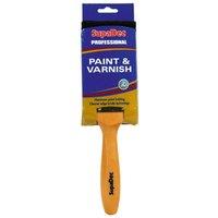 SupaDec Professional Paint & Varnish Brush 75mm in Brown