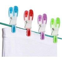SupaHome Soft Grip Plastic Clothes Pegs (Pack of 20)