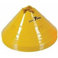 Precision Giant Saucer Cones (Pack Of 20) in Yellow