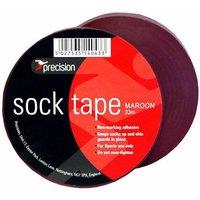 Precision 19mm Sock Tape (Pack Of 10) in Maroon