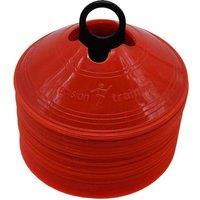 Precision Saucer Cones (Pack Of 50) in Red