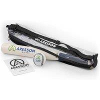 Aresson Mirage Leather Rounders Set (Pack of 3) in White