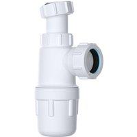 VIVA Waste Bottle Trap 40mm in White