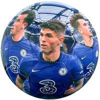 Chelsea FC Player Photograph Football in Blue