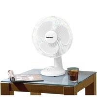 SupaCool Desk Fan (UK Plug) in White