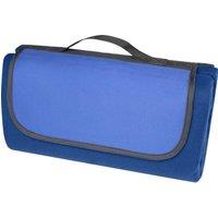 Bullet Salvie Plastic Picnic Blanket in Blue