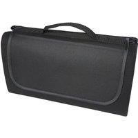 Bullet Salvie Plastic Picnic Blanket in Black
