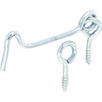 Securit Screw Hook Set (Pack of 3) in Silver