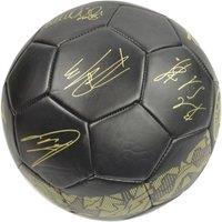 Manchester City FC Phantom Signature Faux Leather Football in Black