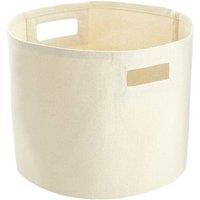 Westford Mill Canvas Storage Basket in Natural | Size: Small