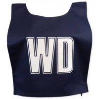 Carta Sport Lettered Netball Training Bib (Pack of 7) in Navy | Size: Medium
