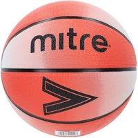 Mitre Wound Nylon Basketball in Orange