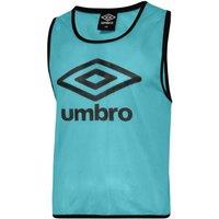 Umbro Training Bib in Aqua | Size: S/M