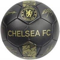 Chelsea FC Signature Phantom Faux Leather Football in Black