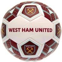 West Ham United FC Crest Football in Maroon