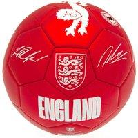 England FA Signature Football in Red