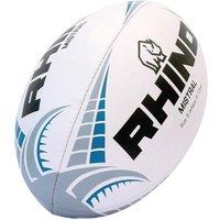 Rhino Mistral Rugby Ball in White