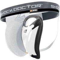 Shock Doctor Groin Guard in White | Size: Medium