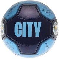 Manchester City FC City Signature Football in Blue
