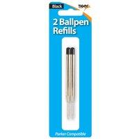 Tiger Ball Pen Refills Pack of 2 in Silver