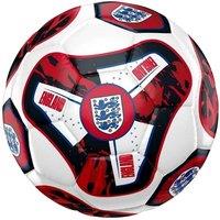 England FA Tracer Synthetic Football in Off-White