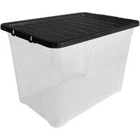 TML 80L Storage Box & Lid in Clear