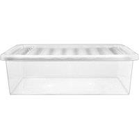 Premier 32L Storage Box & Lid in Clear