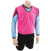 Precision Plain Mesh Training Bib in Pink | Size: 15 Years