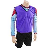 Precision Plain Mesh Training Bib in Purple | Size: 15 Years