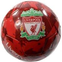 Liverpool FC Graffiti Football in Dark Red