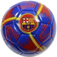 Barcelona FC Turbine Crest Mini Football in Blue
