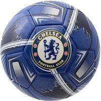 Chelsea FC Turbine Crest Mini Football in Mid Blue