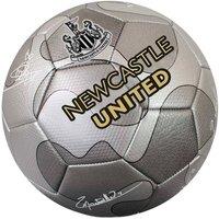 Newcastle United FC Camo Signature 32 Panel Football in Silver