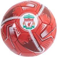 Liverpool FC Turbine Print Football in Red
