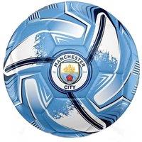 Manchester City FC Turbine Print Football in Bright Blue