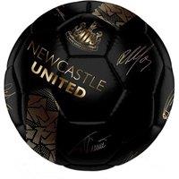 Newcastle United FC Phantom Signature Football in Black