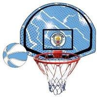 Manchester City FC Mini Basketball Hoop Set in Duck Egg Blue
