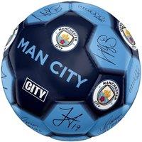 Manchester City FC Signature 26 Panel Football in Dark Blue