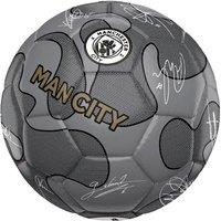 Manchester City FC Signature 32 Panel Football in Grey