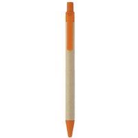 MidOcean Cartoon Paper Ballpoint Pen in Orange