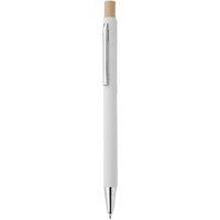 MidOcean Bergamo Aluminium Ballpoint Pen in White