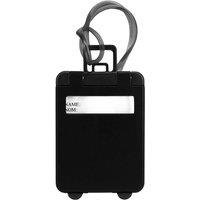 MidOcean Traveller Plastic Luggage Tag in Black