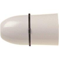 Dencon Heat Resistant Bc Cordgrip Lamp Holder in White