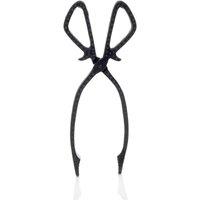Leecroft Heavy Duty Coal Tongs Black