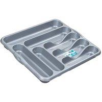 Casa Large Cutlery Tray Silver